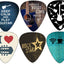 Púas guitarra pack 12 para músicos unisex