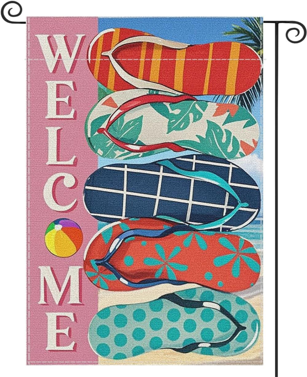 Banderas jardín decorativas doble cara 12x18pulg