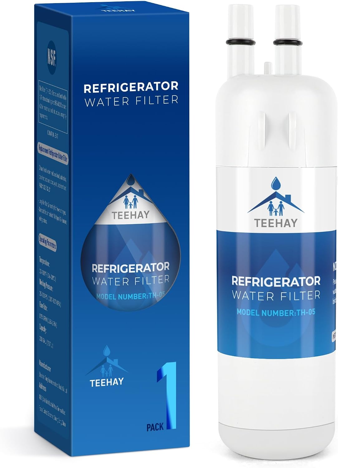Filtro agua repuesto comp Maytag mrsf4036pw mss25c4mgz