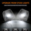 2 Lámparas LED para Dodge Dakota 97-11 6000K Blanco