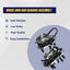Conjunto cojinete rueda delantera Jeep Liberty 2002-07