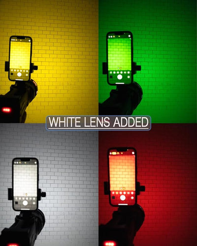 Linterna LED Q984 1.6M lúmenes 4 lentes batería 14000mAh