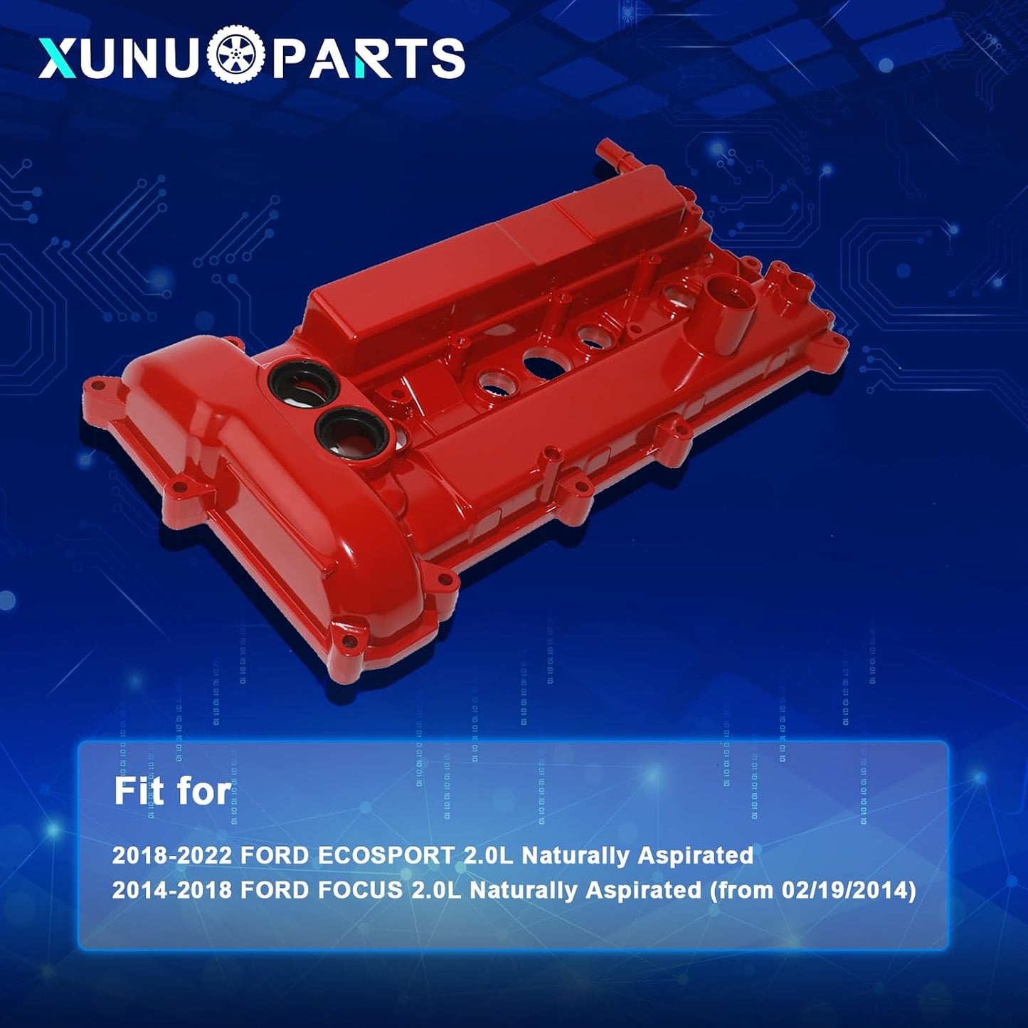 Cubierta válvula aluminio comp Ford ECOSPORT 18-22 Focus