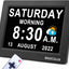 Reloj parlante digital 19 alarmas pantalla HD