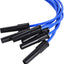 Set cables bujía silicona repuesto azul Buick Dauntless V6