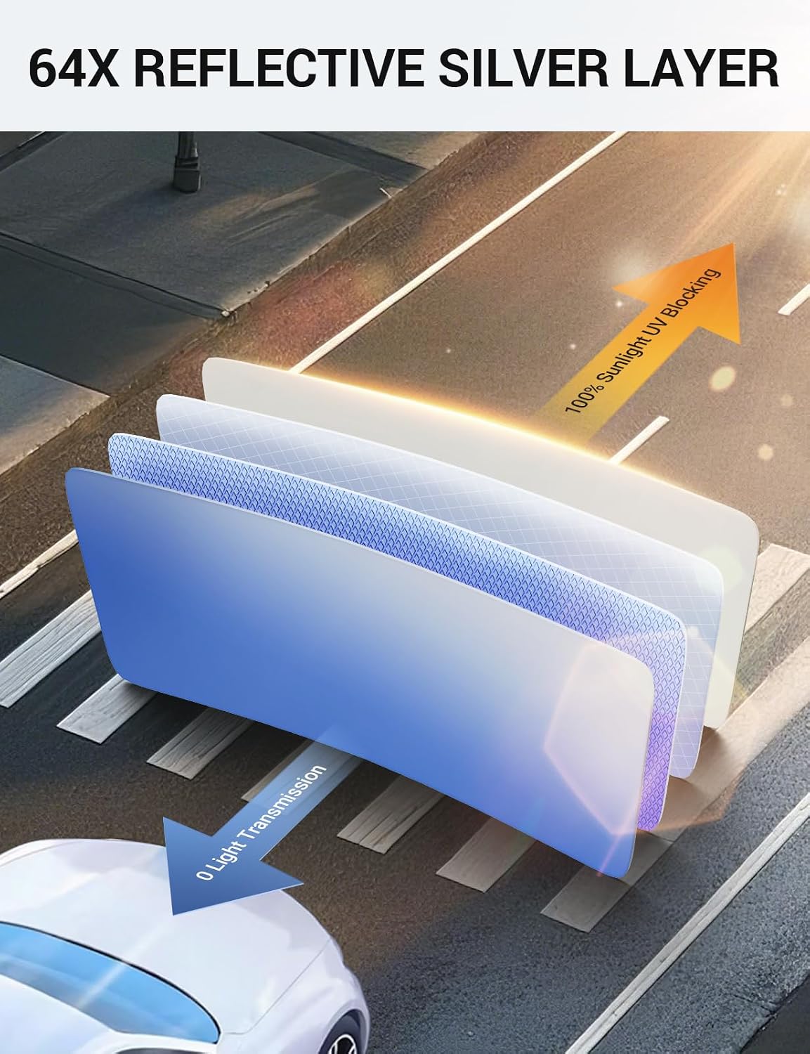 Parasol parabrisas Subaru Ascent 19-25 4 capas reflectante