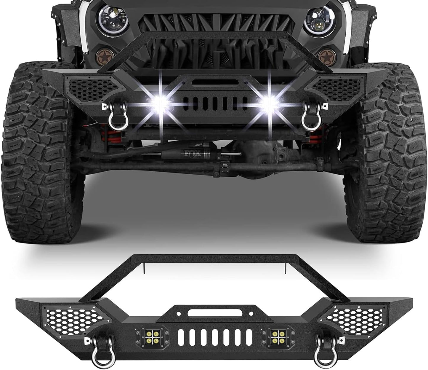 Parachoques delantero Wrangler JK/Unlimited 07-18
