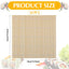 24 Alfombrillas Sushi Bambú Antiadherente 9.5x9.5pulg