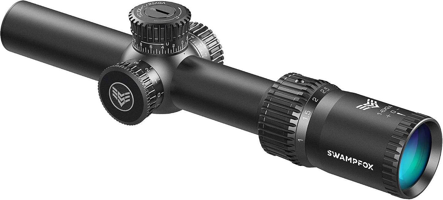 Visor LPVO Tomahawk 1-6x24 MOA para Rifle de Precisión