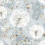 Papel tapiz floral 16.9x590.5" vintage bohemio