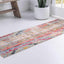 Tapete bohemio tribal multicolor polipropileno