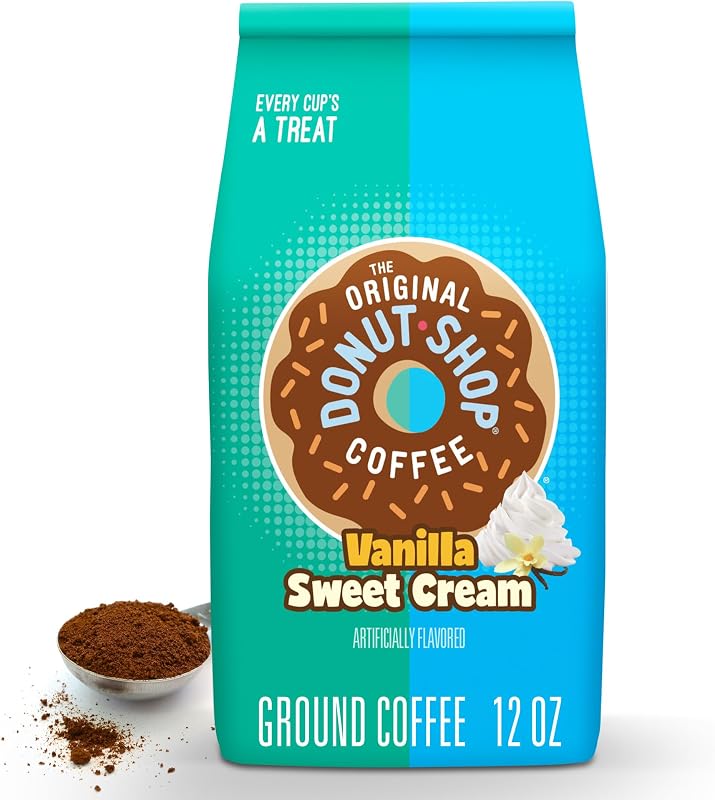 Café molido sabor vainilla tostado medio 12oz