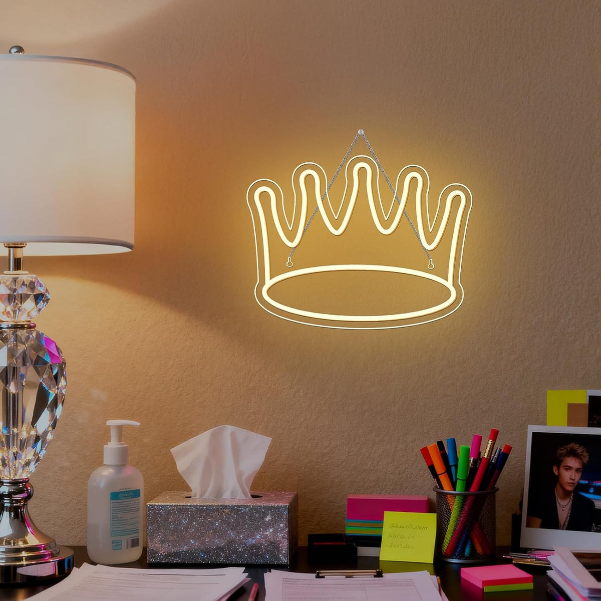 Letreros neón LED para pared decoración artística dormitorio