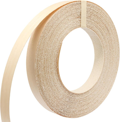 Bandas borde abedul 3/4pulg x50pies para gabinetes