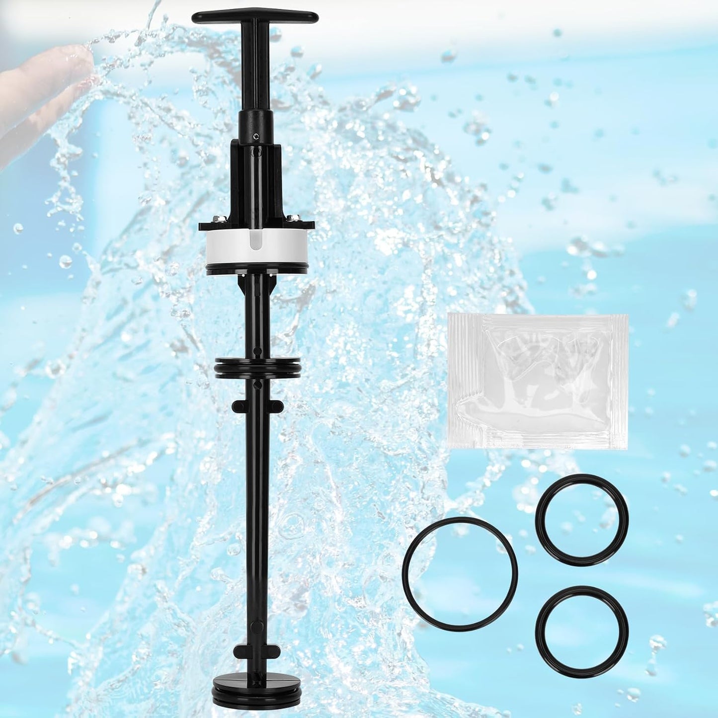 Vástago pistón Pentair 2" PVC piscina