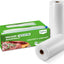Rollos sellado vacío alimentos 11x75 y 8x75 con dispensador