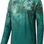 Camiseta pesca manga larga gradiente camuflaje UPF50