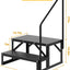 Escalones RV 2 escalones con pasamanos 660lb antiderrap