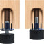 Patas ajustables goma para muebles 3/8pulg a 16ft 8pzas