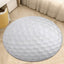 Alfombra golf decorativa 3d redonda para sala o dormitorio