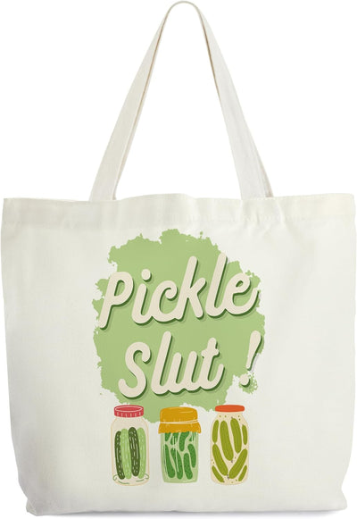 Bolsa de regalo vintage para amantes de los pepinillos