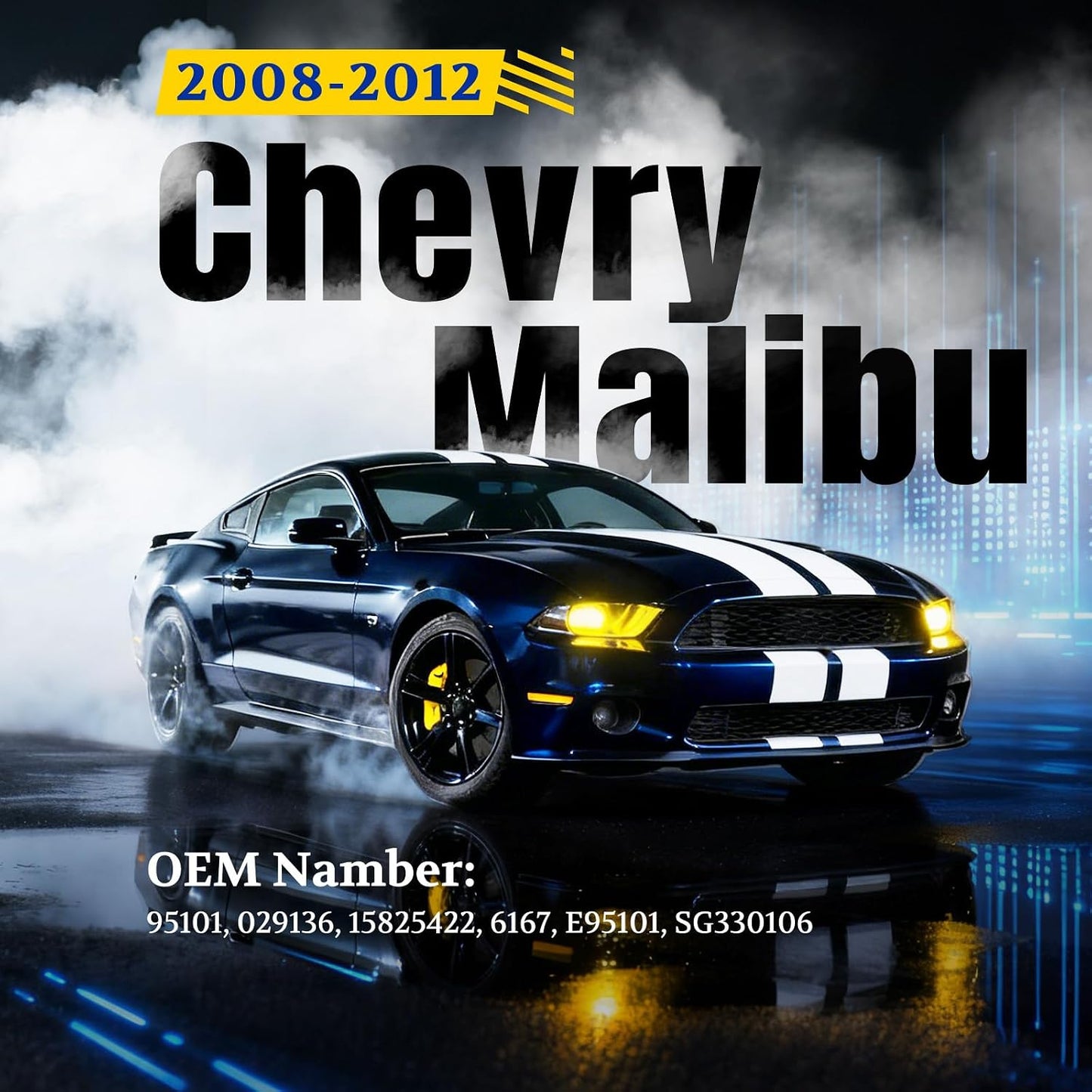 Puntales maletero Chevy Malibu 08-12 2 Unidades