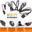 Kit arnés luces 180w con conector 12v