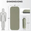 Cama camping inflable ancha uso al aire libre