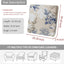 Fundas cojín patio 20x20 impermeables set 2 estampado floral