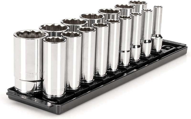 Set llaves vaso 12 puntos 1/2"