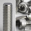 Tornillos M6 acero inox 304 hex métrico 50 uds