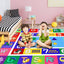 Alfombra educativa alfabeto frutas antiderrap 4x2pulg