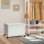 Cesta almacenamiento ratán 180L con ruedas plegable