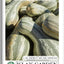 Semillas calabaza Cushaw a rayas verdes 25 unidades sin OMG