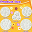 5 Moldes Silicona Flores Mini para Chocolate Hielo Cera