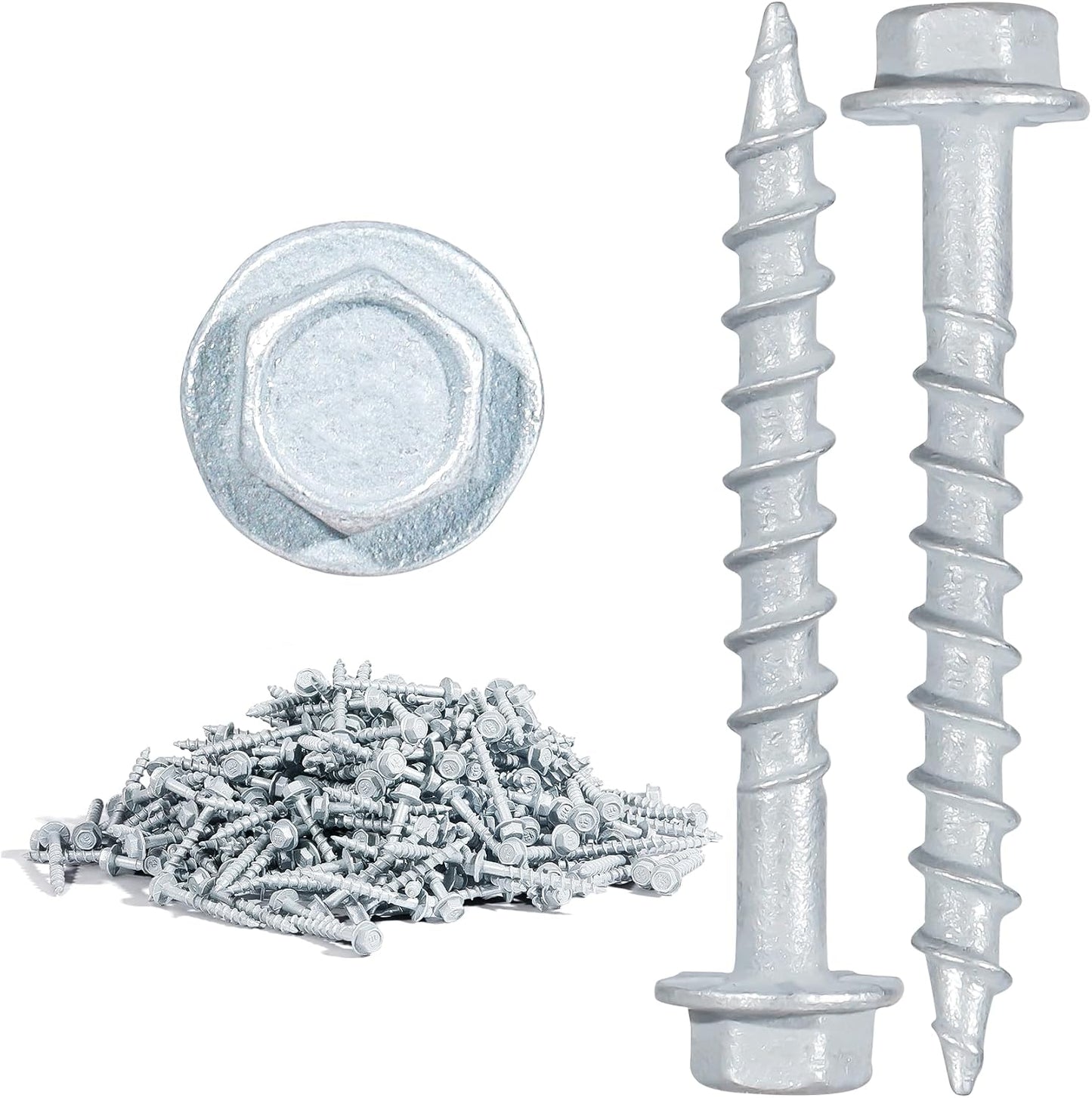 Tornillos conector SD para terraza madera cabeza hex 1/4