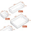 Organiz. cajones 37 pzas con silicona antiderrap