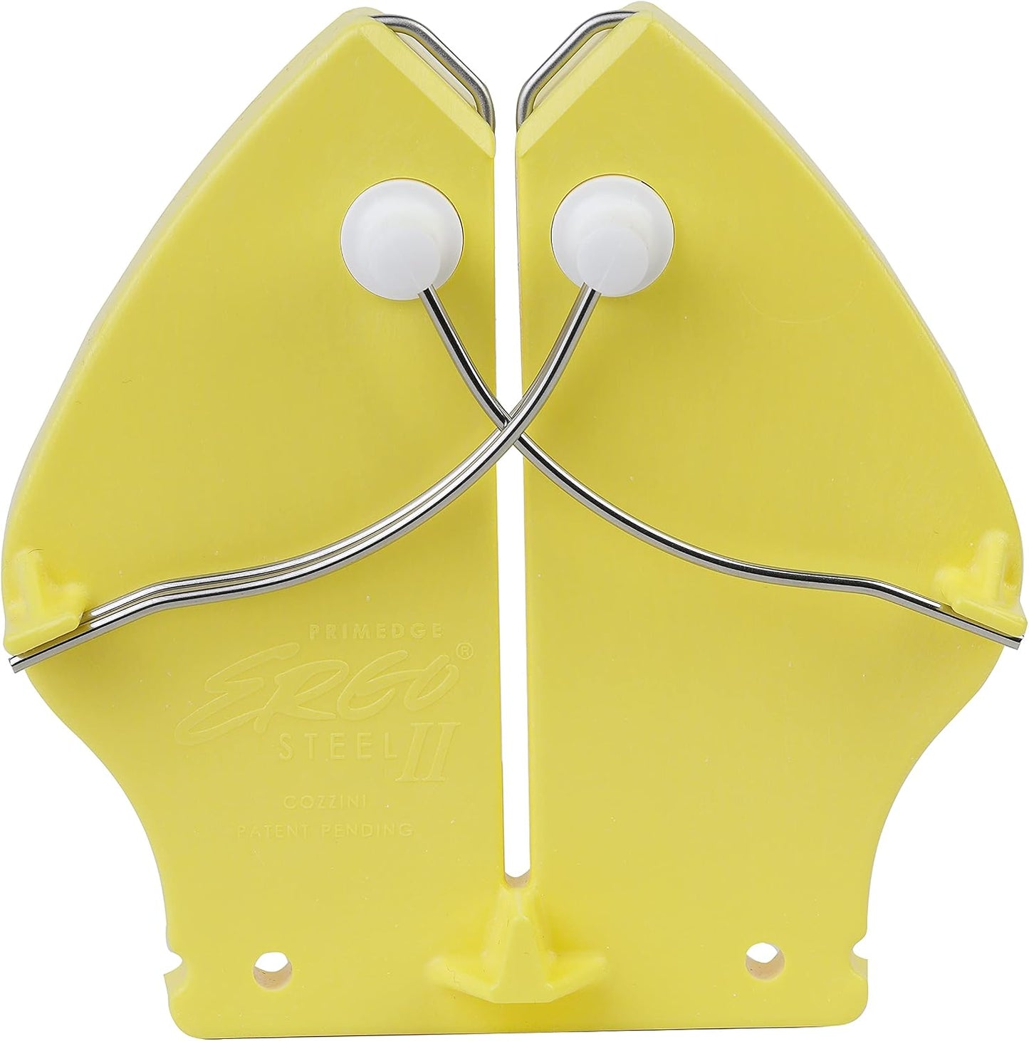Herramienta afilado cuchillos acero ergo amarillo