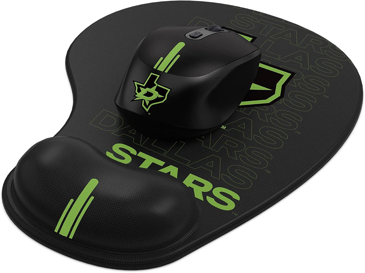 Alfombrilla mouse y mouse inalámbrico NHL Dallas Stars