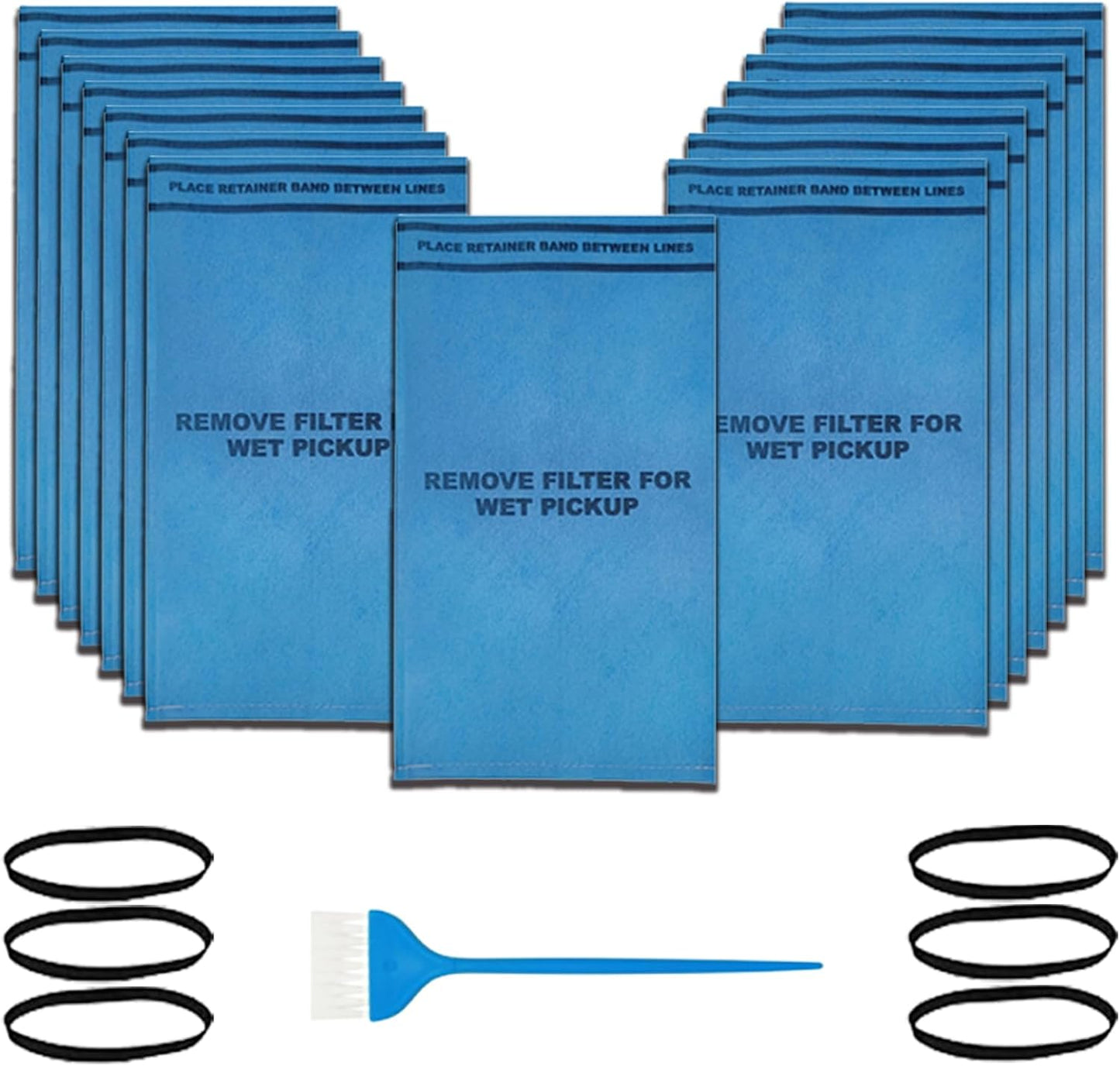 15 Pzas Filtro WS01025F2 para Aspiradoras 2-1/2 a 5 Galones