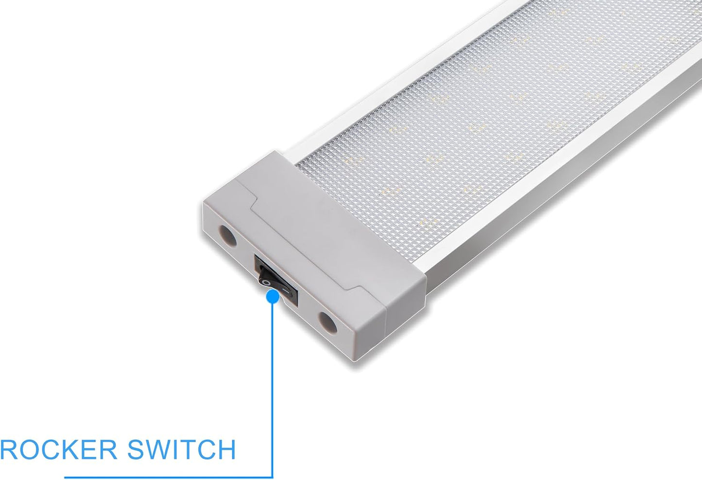 Lámpara LED interior RV 42.5x2.9" luz fría 6000K