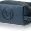 Neceser viaje hombre piel sintética impermeable bolsa afeitar