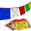 Bandera budista Tíbet 5 elementos 10x10" 25 Pzas