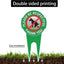 2 Letreros Perro 14.6x7.5" Texto Ingles
