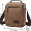 Bolso hombro cruzado lona para mensajero trabajo