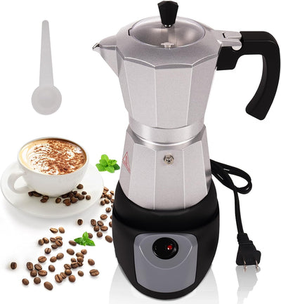 Cafetera Espresso Moka Aluminio 5-6 Tazas 270ml