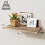 4 Pzas Estantes Flotantes Madera para Decoración Dormitorio