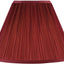 Pantalla lámpara estilo araña forma hongo color rojo