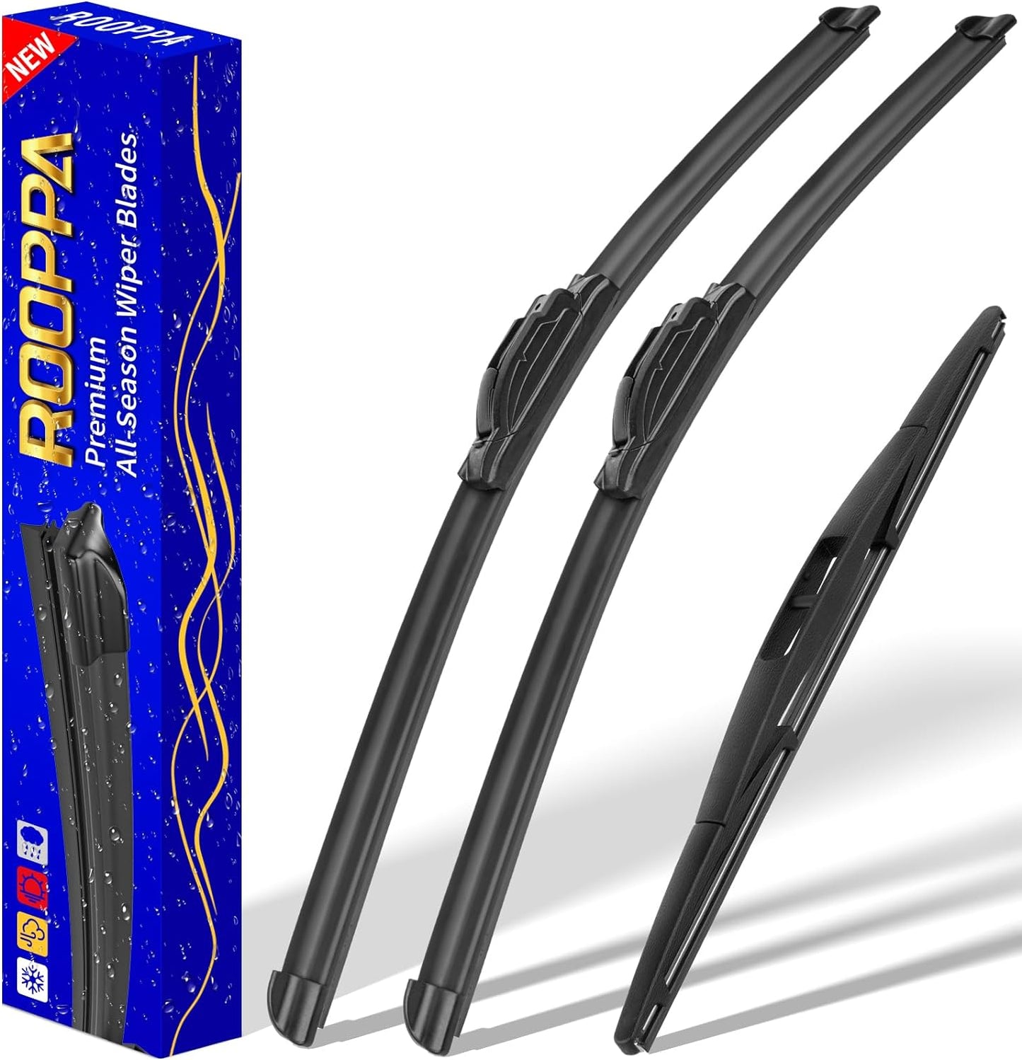 3 Limpiaparabrisas Repuesto Honda Pilot 16-22 26/24/14"