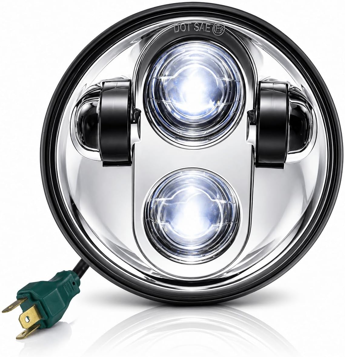 Faro delantero LED Daymaker 5 3/4pulg cromo